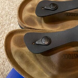 Black Birkenstock sandals